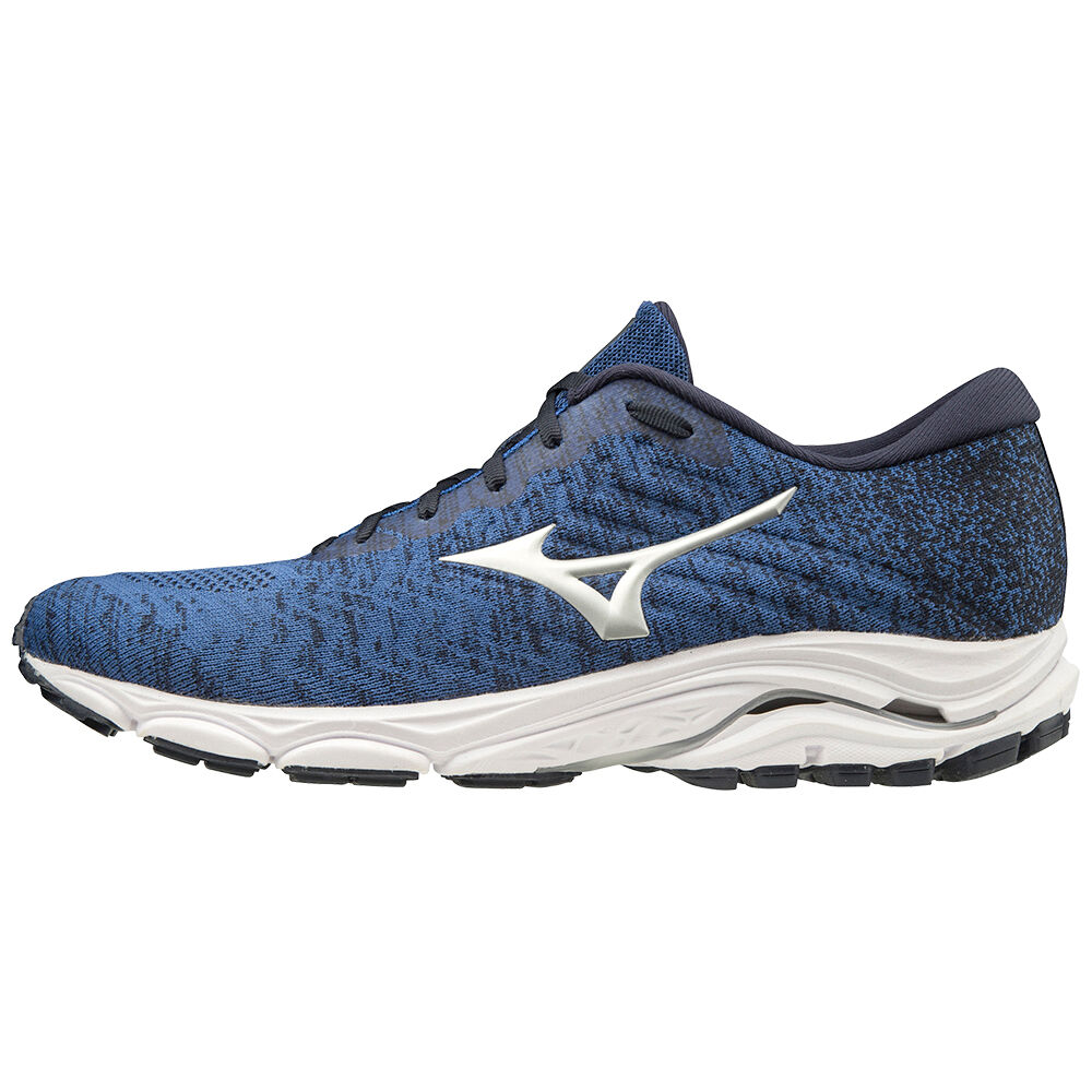 Mizuno Wave Inspire Waveknit - Erkek Koşu Ayakkabısı - Lacivert Türkiye (PBCNVI-410)